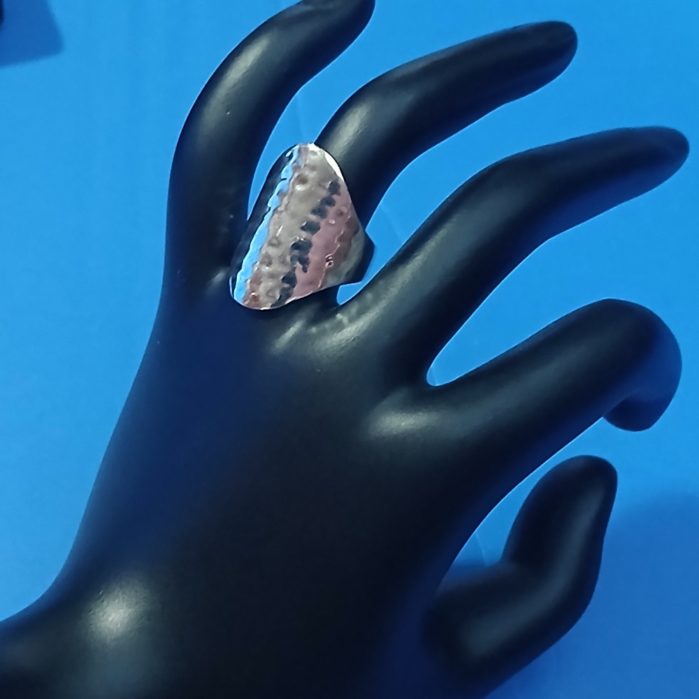 Silver Statement Ring - image 1